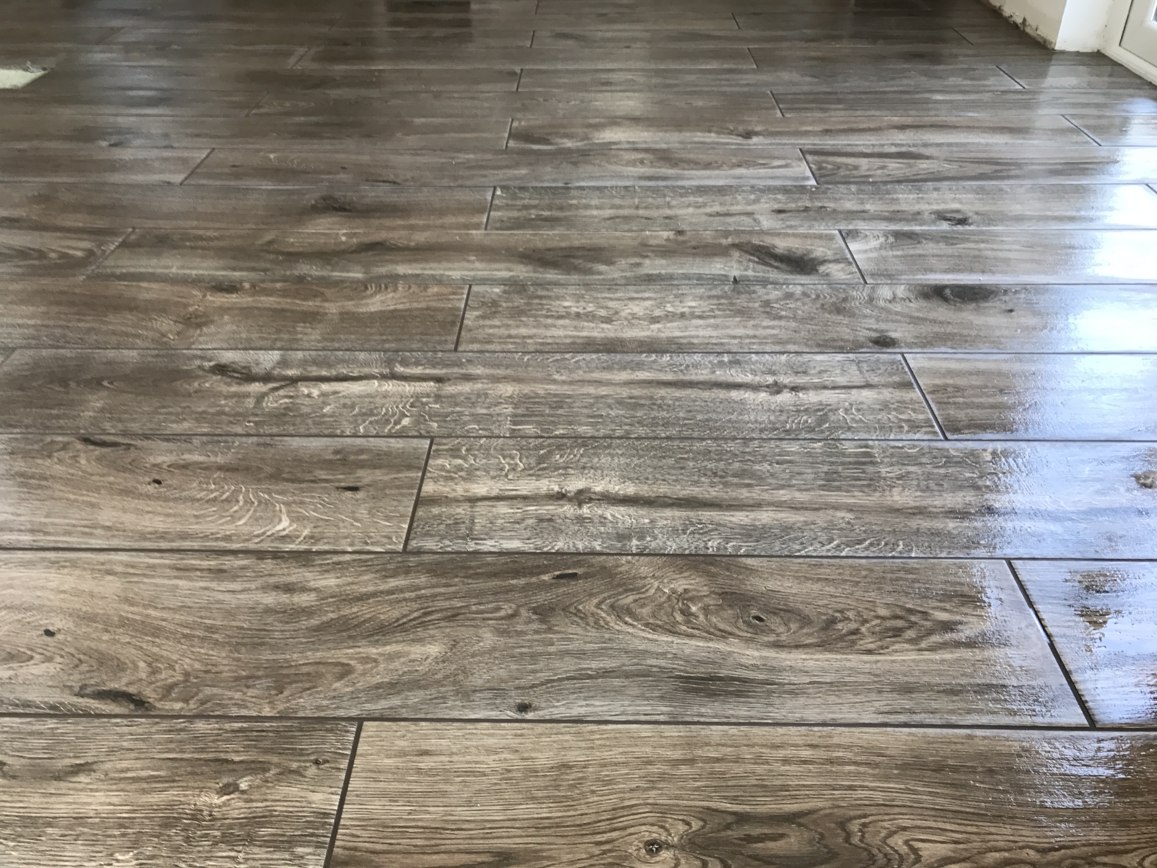 Gemini Italian Dark Oak Plank Tile 1200x200x12mm