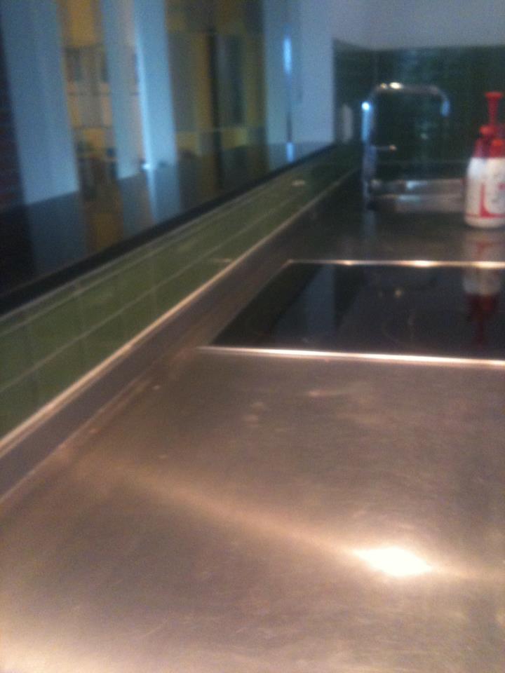 glass kitchen