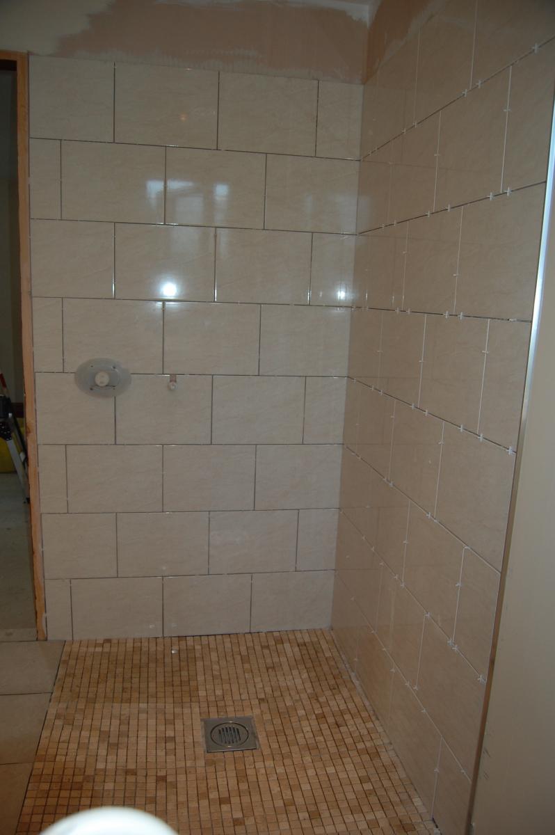 job 3 after wall and floor wetroom