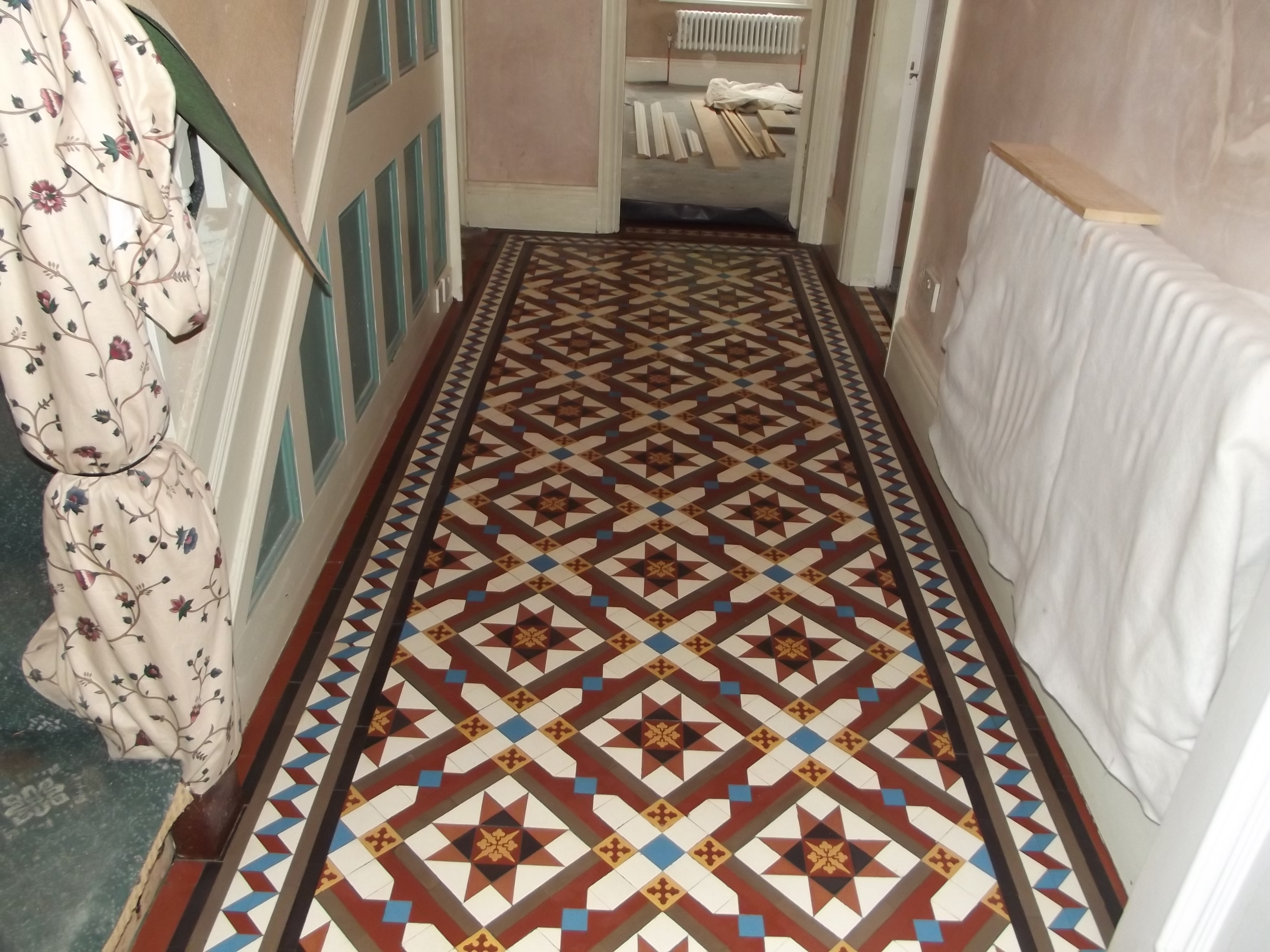 Louth Victorian encaustic & geometric tile