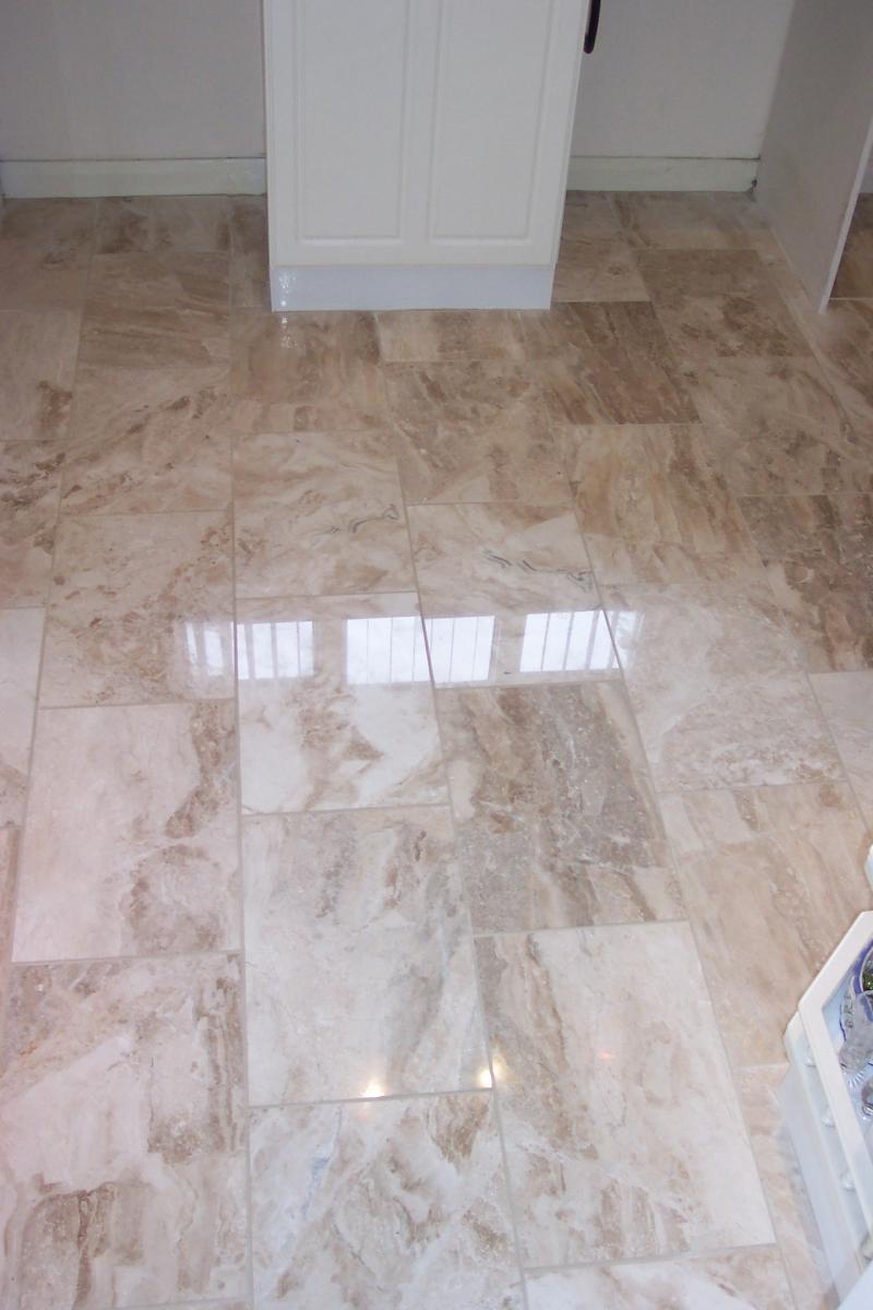 marble floor