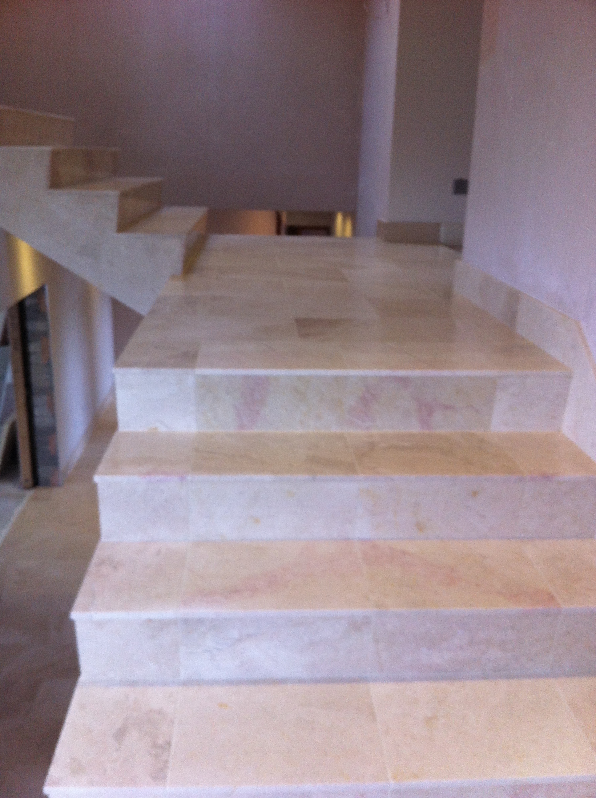 Marble stairs, 2nd set & landing