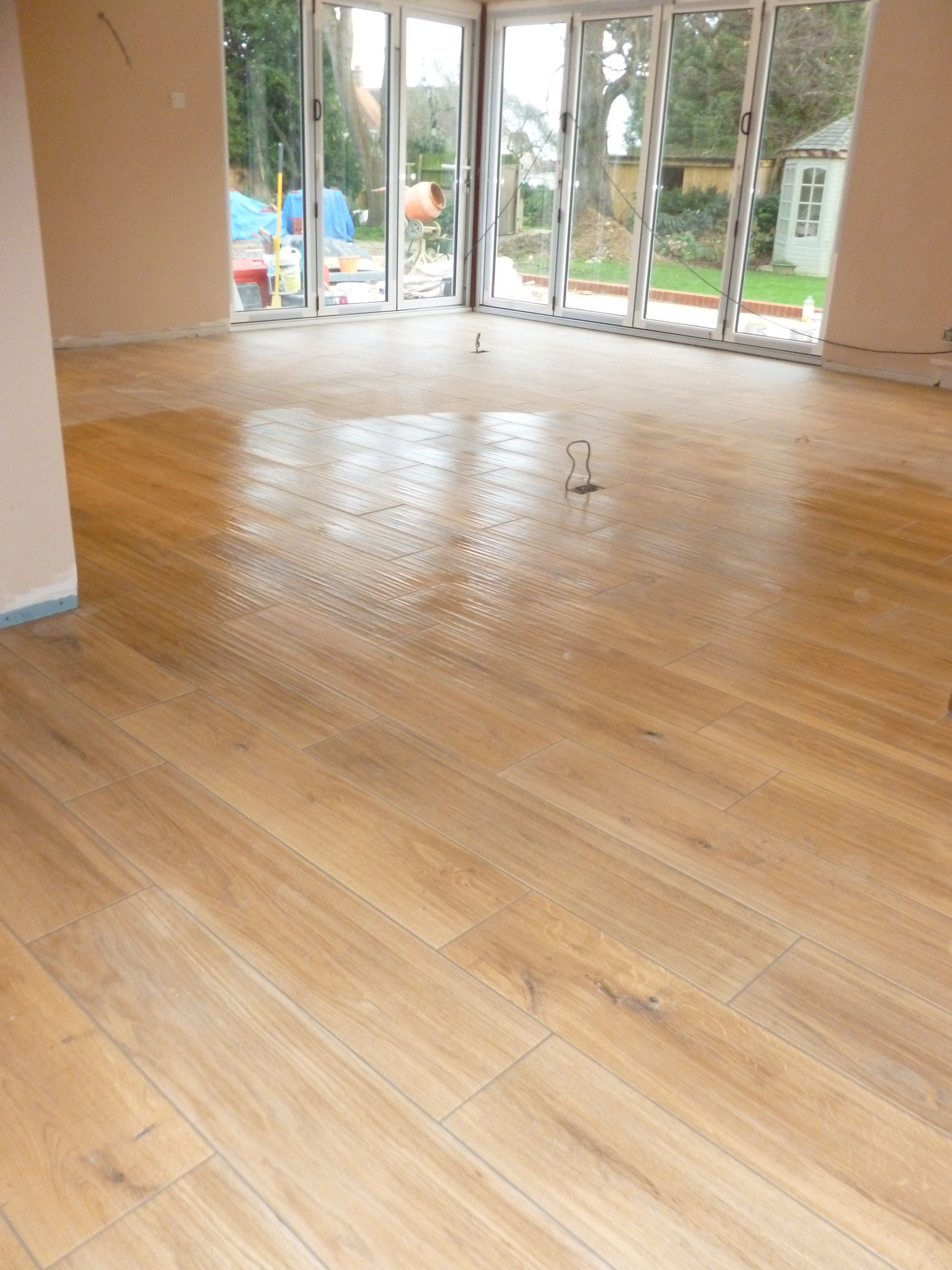 plank floor