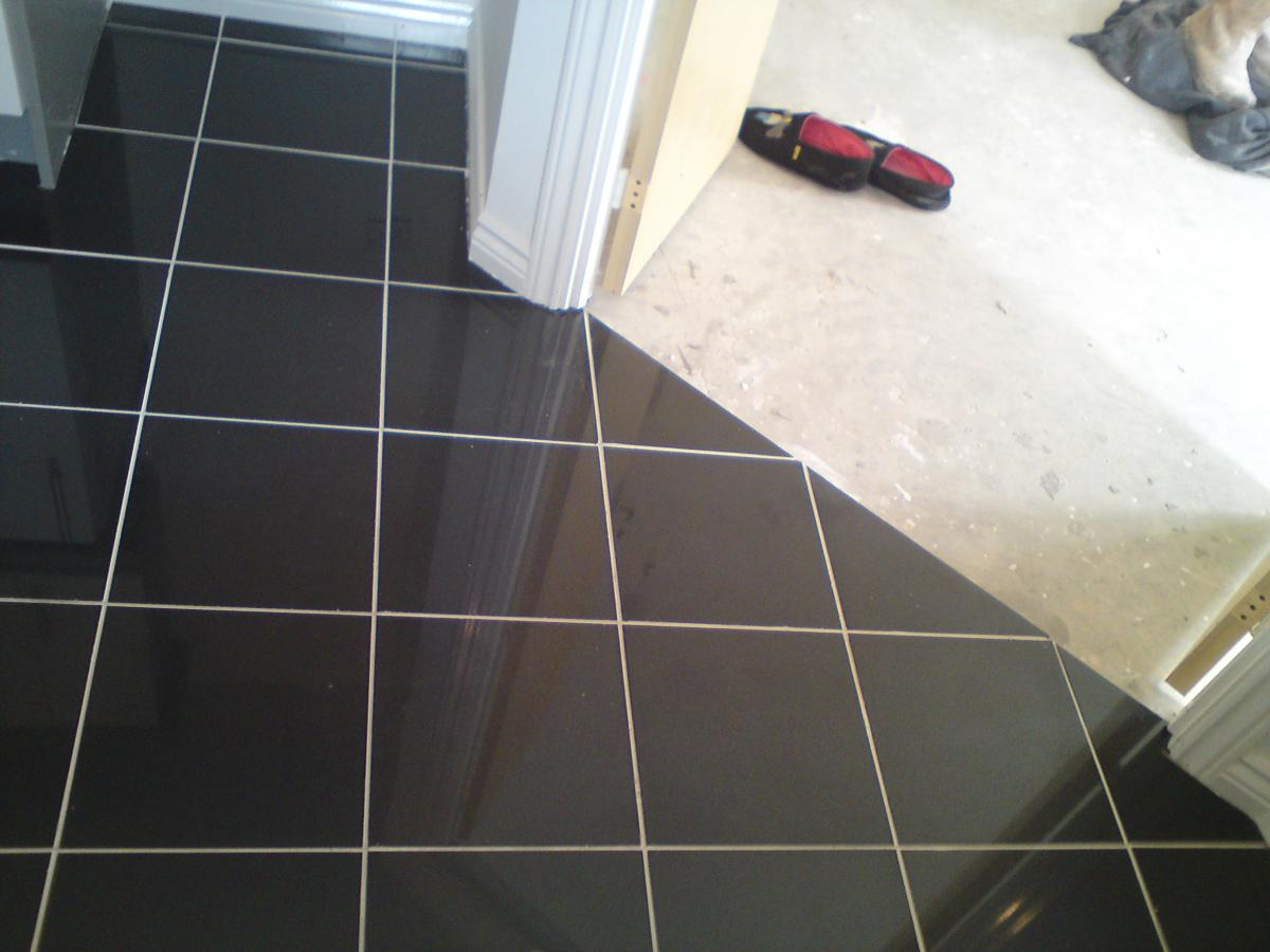 Polished Granite tiles...hard work!!!