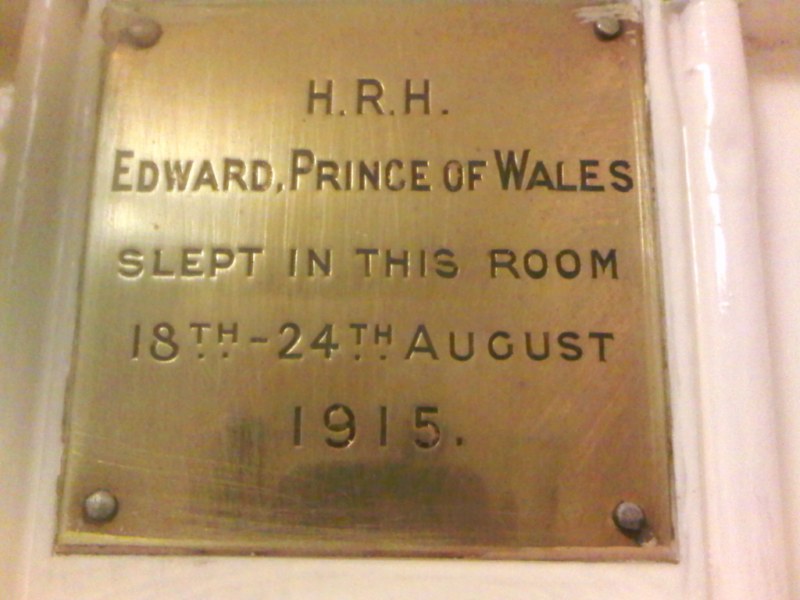 Royal Hotel Bedroom Door Plaque 
.....and so did I !!!