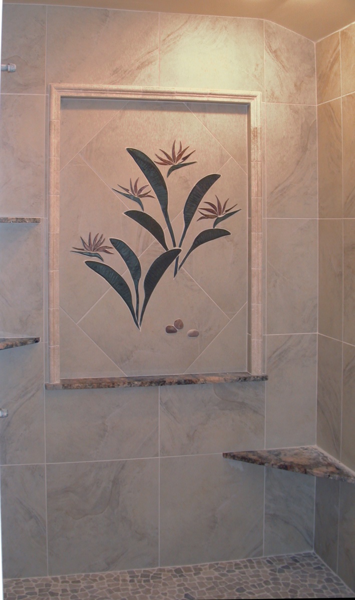 shower wall