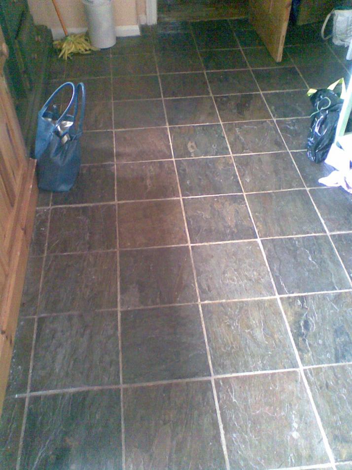 Slate Kitchen floor