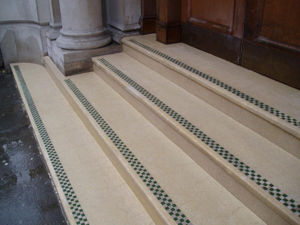 terrazzo steps