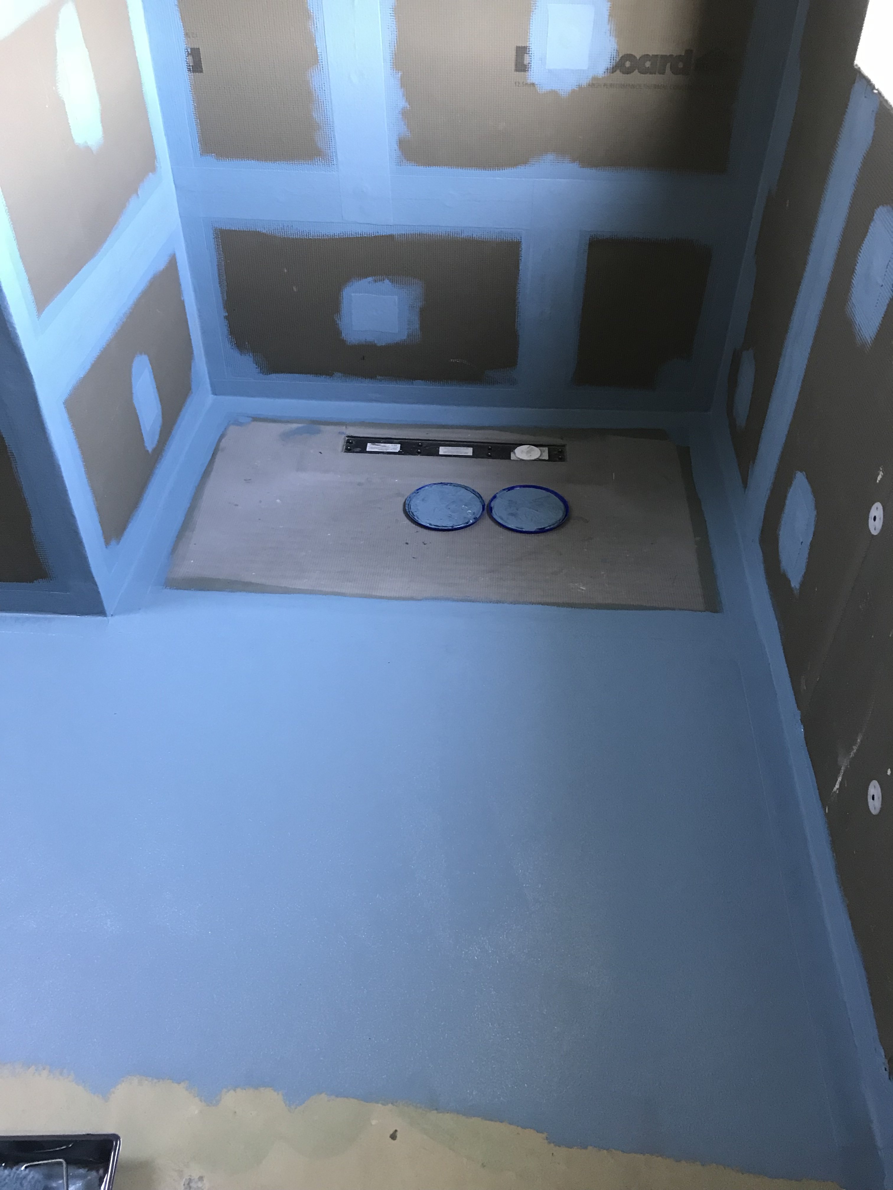 Wetroom tanking