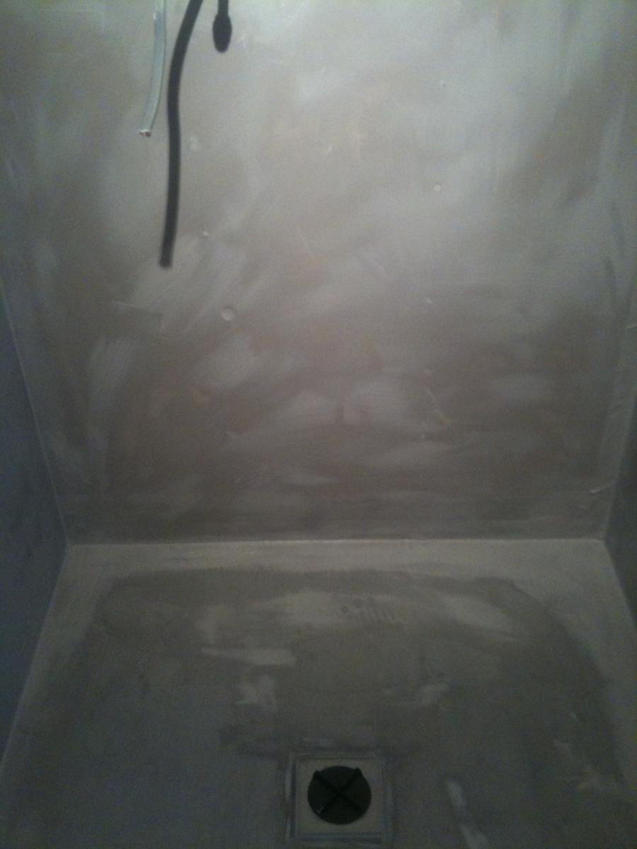 wetroom walls tanked